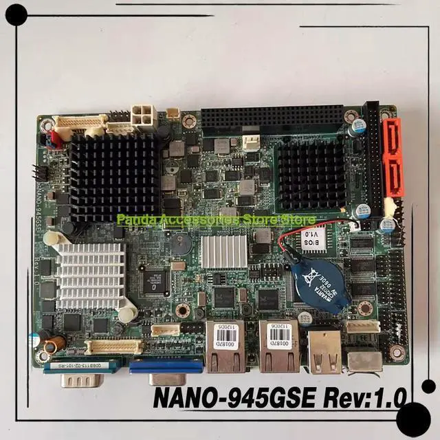 Alt view image 2 of 3 - NANO-945GSE Rev:1.0 For IEI Nano-945GSE-N270-R10 Rev:1.0 Industrial Motherboard