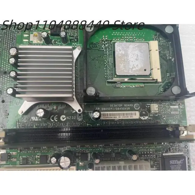 Alt view image 2 of 3 - D845EPI/D845GVSR 478-pin 845G motherboard