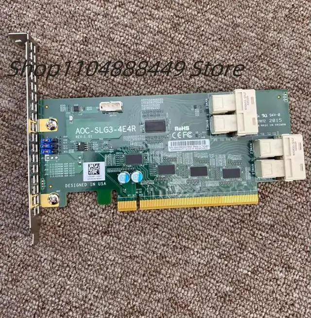 Main image of AOC-SLG3-4E4R U.2 adapter card