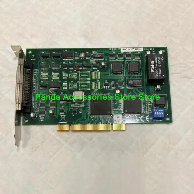 Alt view image 2 of 3 - PCI-1716L REV A1 For Advantech 16 Bit high-resolution Sampling Frequency Up Automatic Calibration Function PCI-1716L