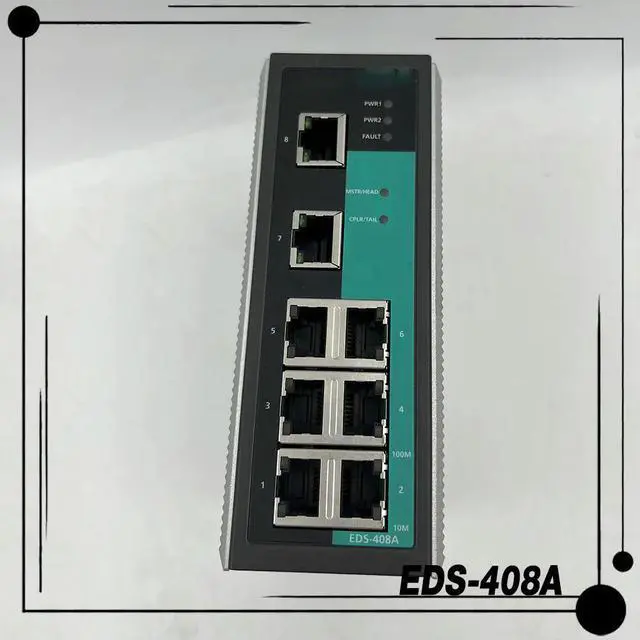 Alt view image 2 of 3 - Managed Industrial Ethernet Switch EDS-408A