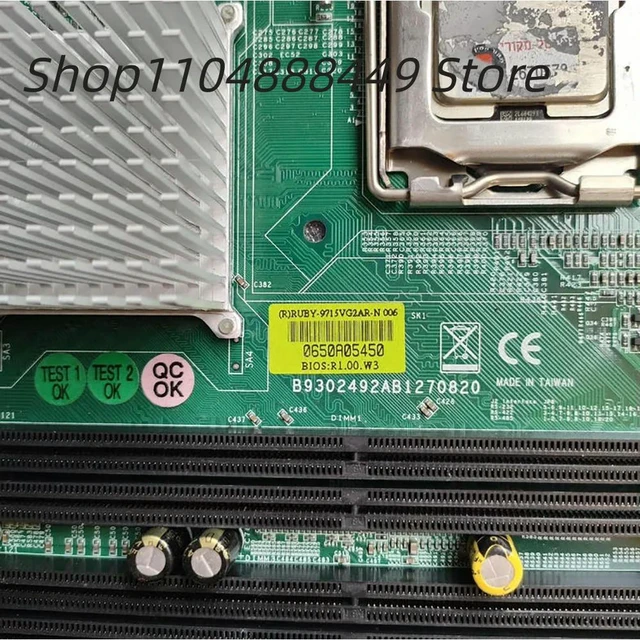 Main image of RUBY-9715VG RUBY-9715VG2AR-N dual-port motherboard