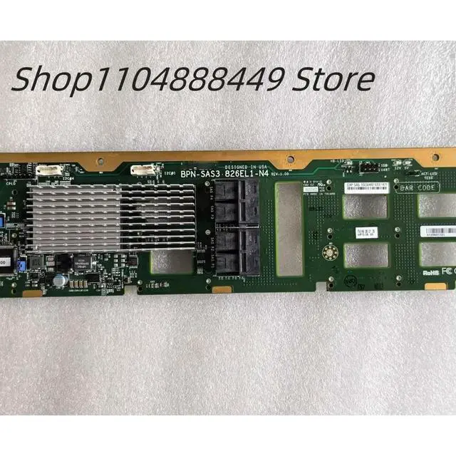 Alt view image 3 of 3 - BPN-SAS3-826EL1-N4 3.5-inch 12-disk backplane