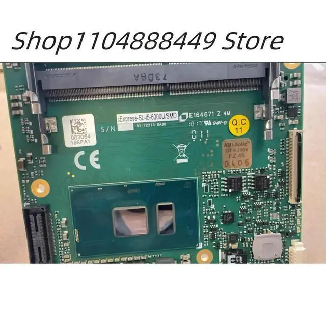 Alt view image 3 of 3 - cExpress-SL-i5-6300U/SMD Industrial control motherboard