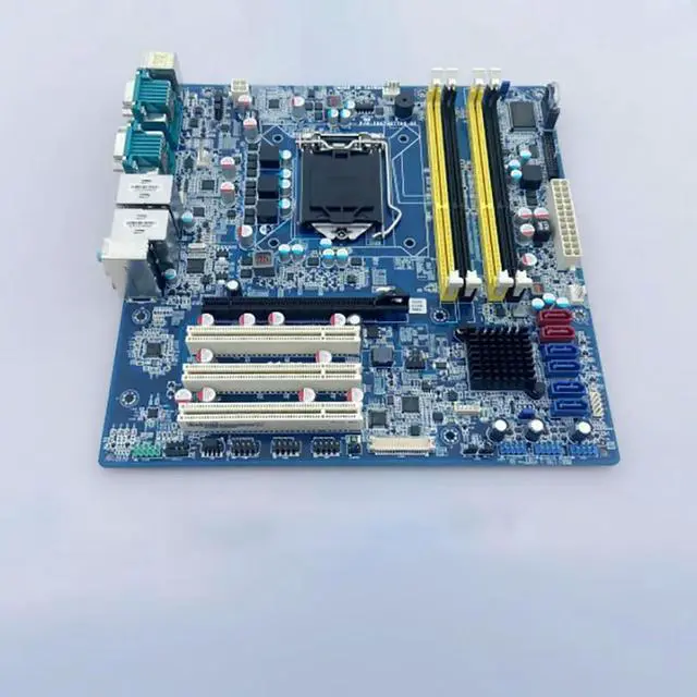 Alt view image 3 of 3 - Bulk Package ERX-Q77-A1R P/N:19A7Q7700-01 Industrial Motherboard Dual Ethernet Ports Multiple Serial Ports