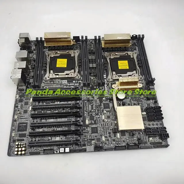 Alt view image 2 of 3 - X99 C612 Dual Channel Workstation Motherboard Z10PE-D8 WS