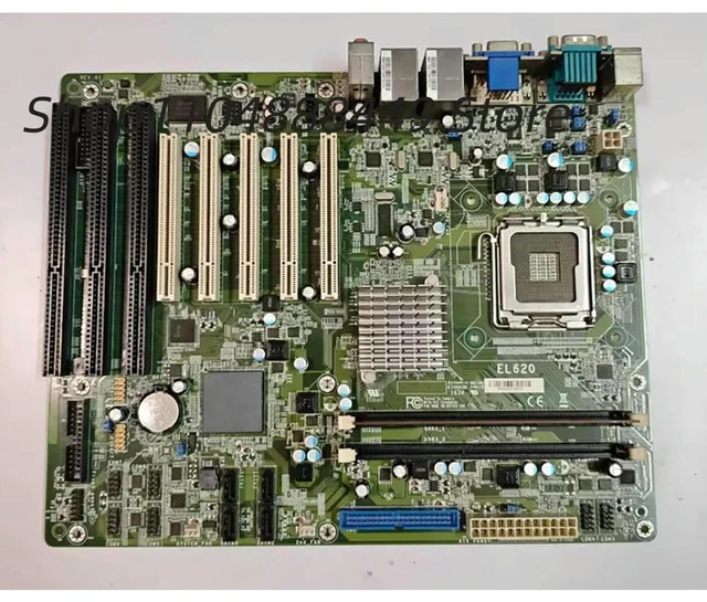 Alt view image 2 of 3 - Industrial equipment motherboard EL620 EL620-C