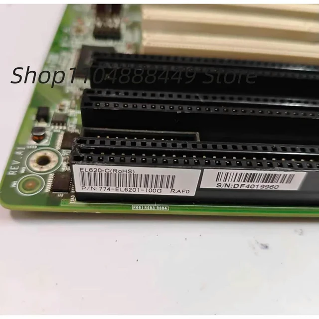Alt view image 3 of 3 - Industrial equipment motherboard EL620 EL620-C