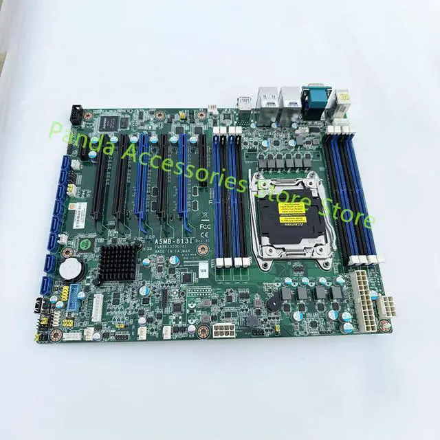 Alt view image 2 of 3 - server motherboard C612 chipset 2011 ASMB-813I