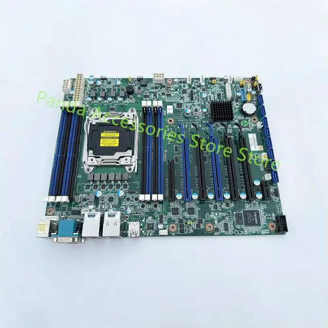 Alt view image 3 of 3 - server motherboard C612 chipset 2011 ASMB-813I