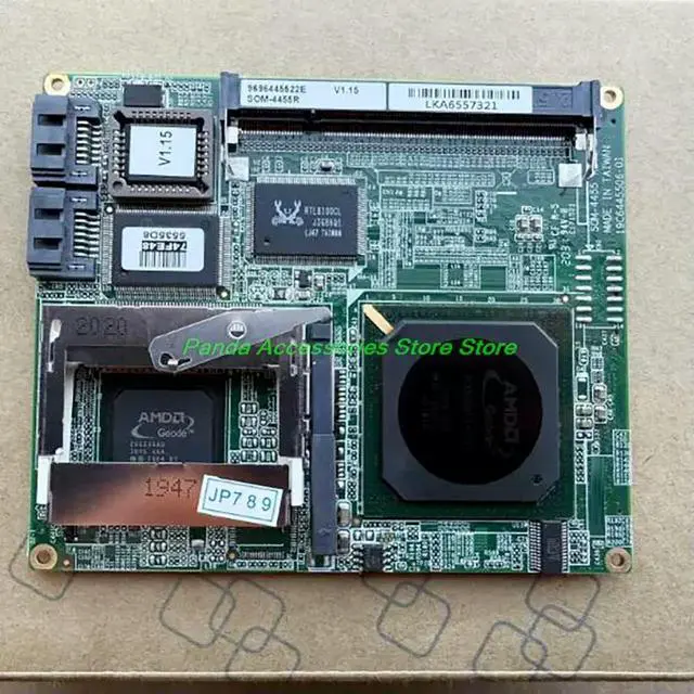 Alt view image 3 of 3 - SOM-4455R Industrial control Motherboard SOM-4455 REV A2