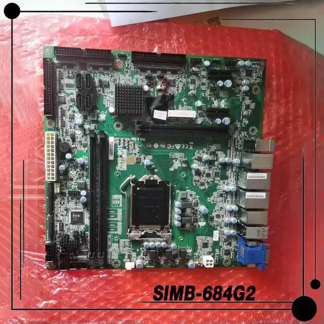 Alt view image 2 of 3 - SIMB-684G2 4U Desktop Industrial Computer IPC-610IPC510 Motherboard SIMB-684