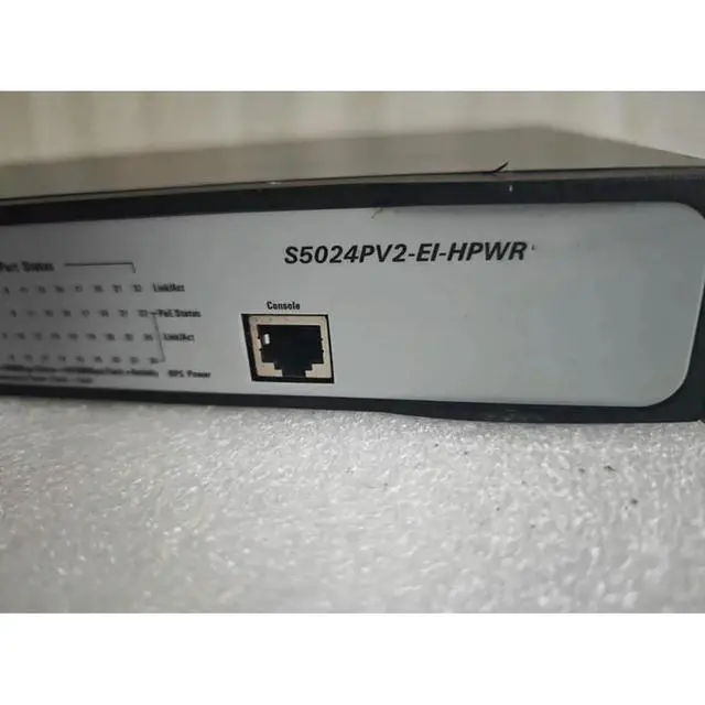 Alt view image 2 of 3 - S5024PV2-EI-HPWR Full Gigabit Management Switch