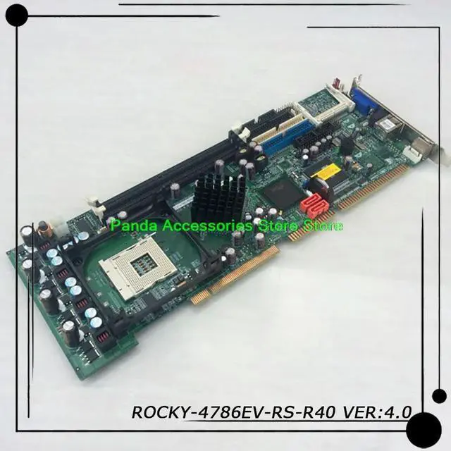 Alt view image 2 of 3 - job ROCKY-4786EV Industrial Motherboard ROCKY-4786EV-RS-R40 VER:4.0