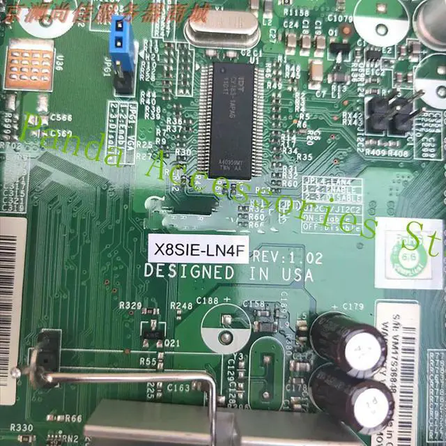 Alt view image 3 of 3 - X8SIE-LN4F Server Motherboard Integrates Four-port Gigabit Ethernet Controller