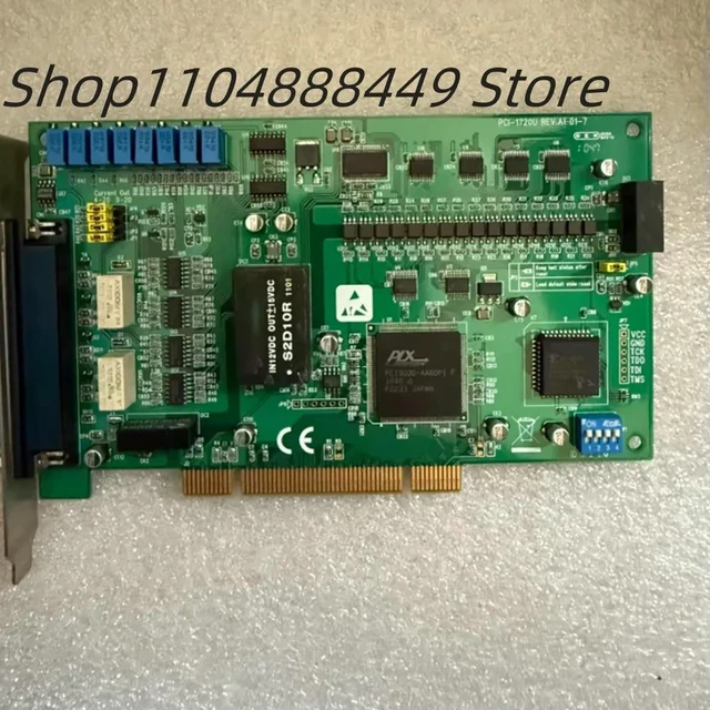 Alt view image 2 of 2 - PCI-1720U REV.A1 Acquisition card