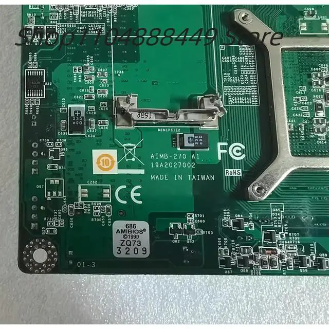 Alt view image 2 of 3 - AIMB-270G2 REV.A1 embedded industrial motherboard