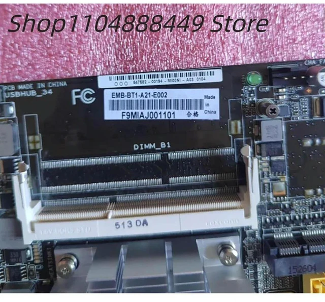 Alt view image 2 of 3 - EMB-BT1-A21-E002 CPU board of injection molding machine