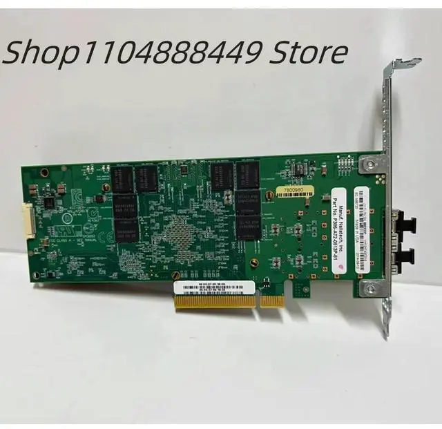 Alt view image 2 of 2 - P385-A27-0813P-81 Optical fiber network card 00E9330