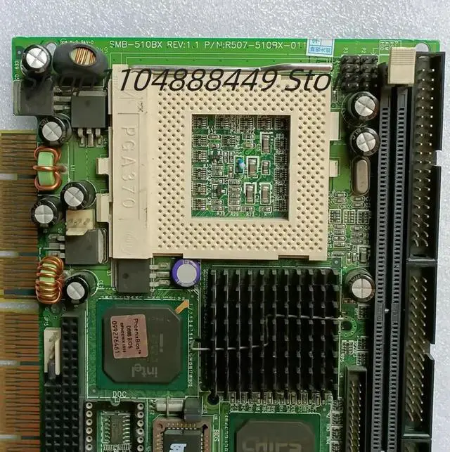 Alt view image 3 of 3 - SMB-510BX REV:1.1 R507-510BX-011 Industrial control motherboard
