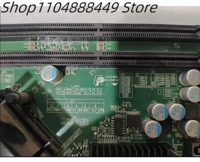 Alt view image 3 of 3 - E204460 M1S 94V-0 ECP-8190 VER1.0 Industrial control motherboard