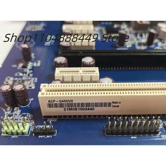 Alt view image 2 of 3 - ACP-Q45DV2 Industrial equipment motherboard 08GSAQ45002104