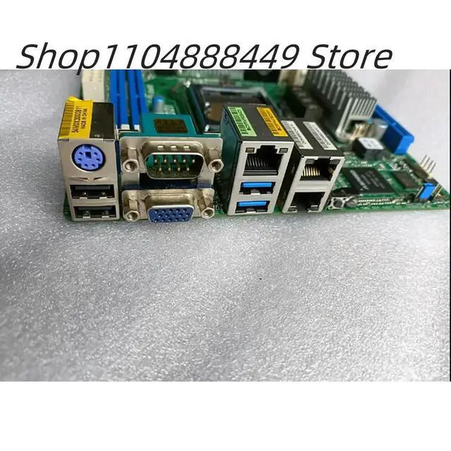 Alt view image 2 of 3 - E3C226D2I 1150 pin motherboard