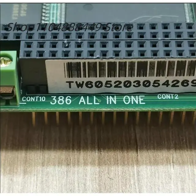 Alt view image 3 of 3 - UT4000C 386 ALL IN ONE Industrial motherboard
