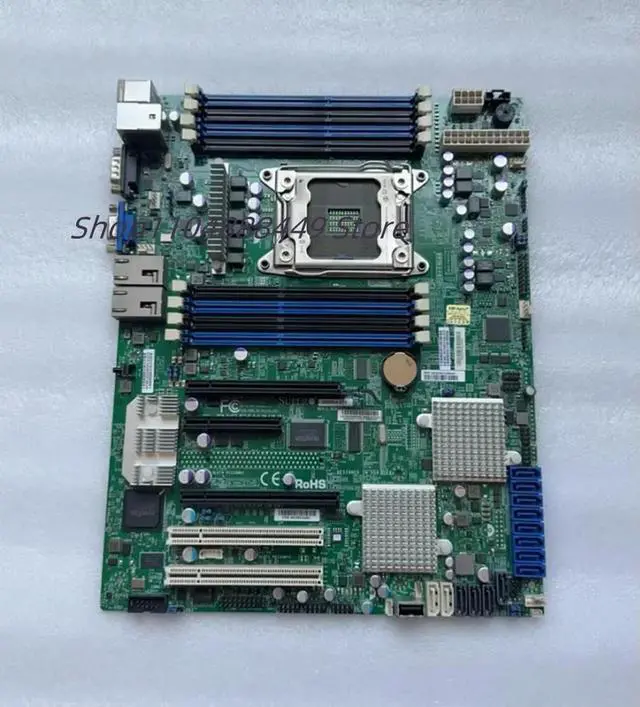 Alt view image 2 of 3 - X9SRH-7TF Industrial computer motherboard