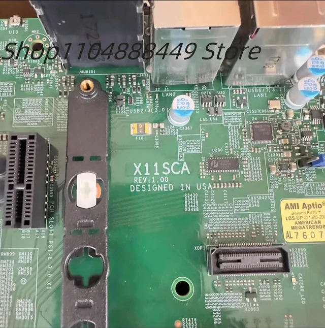 Alt view image 2 of 2 - X11SCA Industrial control motherboard