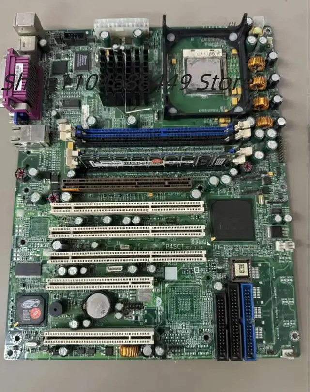 Alt view image 2 of 2 - P4SCT TEV1.11 Industrial motherboard