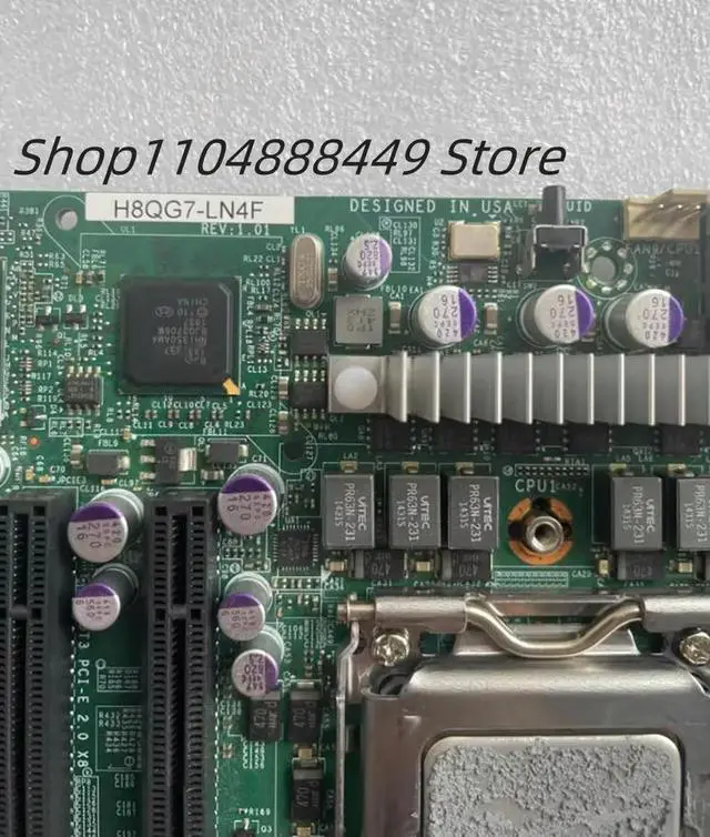 Alt view image 2 of 3 - A840-G10 H8QG7-LN4F Server motherboard