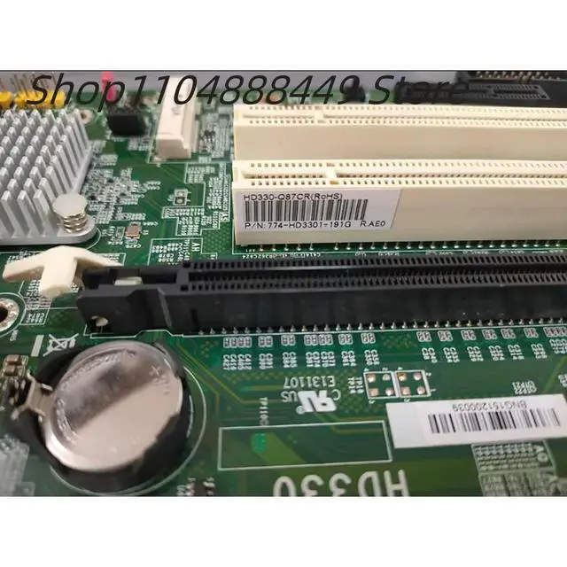 Alt view image 3 of 3 - HD330 Industrial computer motherboard HD330-Q87CR