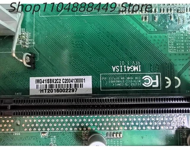 Alt view image 3 of 3 - IMG41ISA industrial equipment motherboard