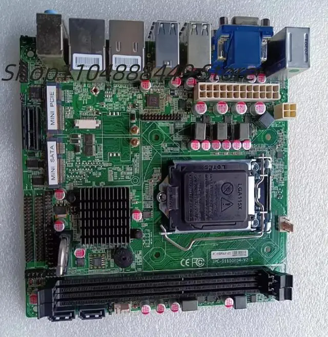 Alt view image 2 of 2 - IPC-I1150P04-01 V2.2 IPC-I1150P04-V2.2 Industrial control motherboard