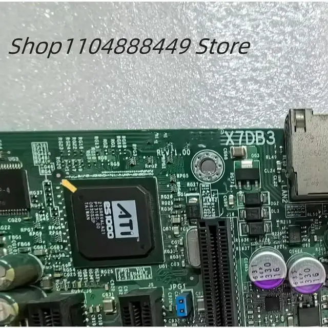 Alt view image 3 of 3 - X7DB3 Server motherboard