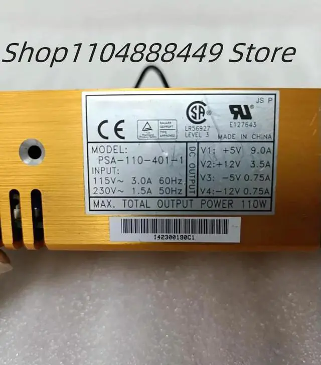 Alt view image 3 of 3 - PSA-110-401-1 Industrial computer power supply