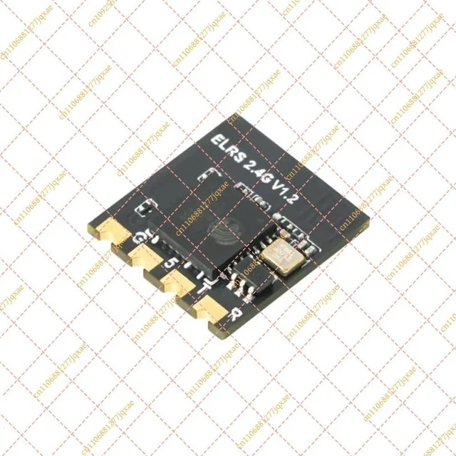 Alt view image 2 of 6 - for BETAFPV 2.4GHz ELRS Lite Receiver, 10x10x6mm Ultra-Compact FPV Receiver with Flat Antenna & 5V Input