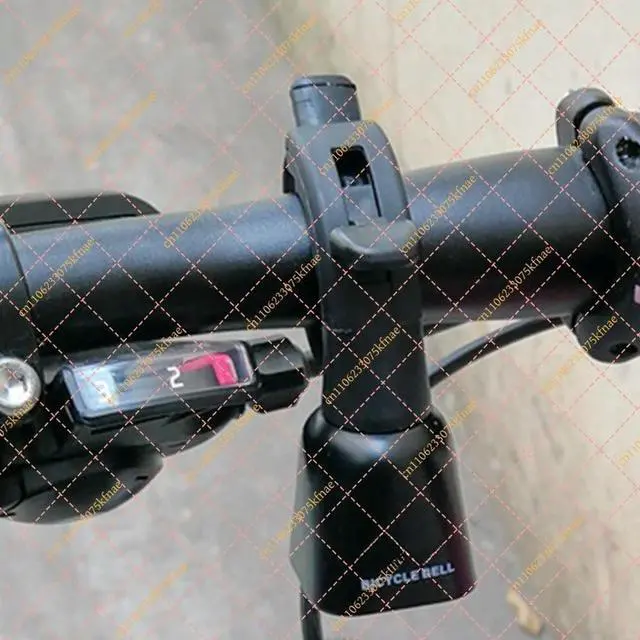 Alt view image 3 of 6 - Creative Bull Head Bicycle Bell, Outdoor Horn for Mountain & Balance Bikes, Black