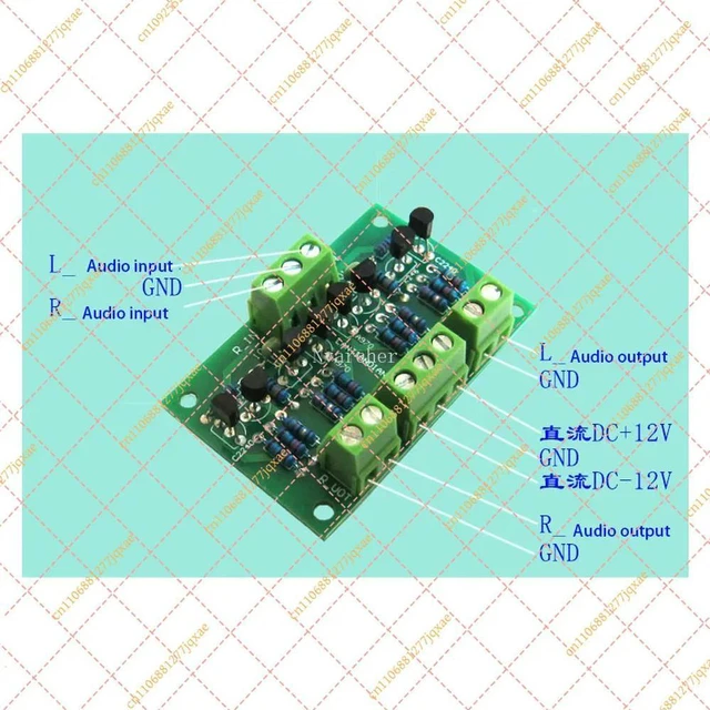 Alt view image 6 of 6 - for JFET Cascoded Stereo Buffer Preamp Board with 2SK246/2SJ103 & C2240/A970 for CD Players