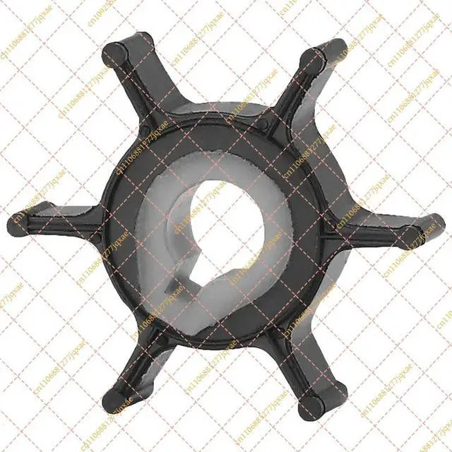 Alt view image 6 of 6 - Water Pump Impeller for Yamaha 2Outboard P45 2A 2B 2C, OEM 646-44352-01-00