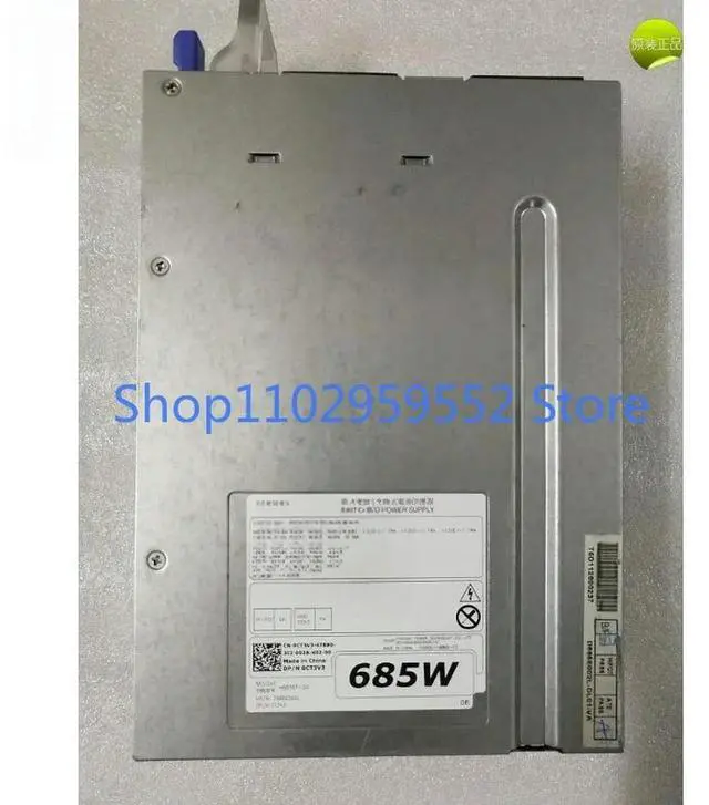 Main image of 1Pcs for T3610 T5610 T5810 Workstation Power Supply 685W YP00X CT3V3 W4DTF