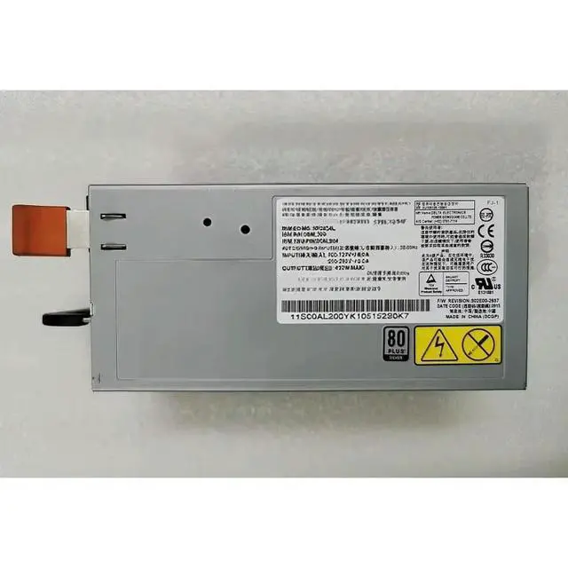 Alt view image 2 of 2 - 1Pcs for X3100M5 Power Supply 00AL204 00MW244 DPS-430EB A