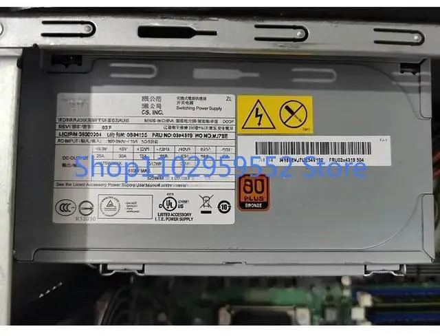 Main image of 1Pcs for TD340 Server Power Supply DPS-625AB B FRU: 03X4319