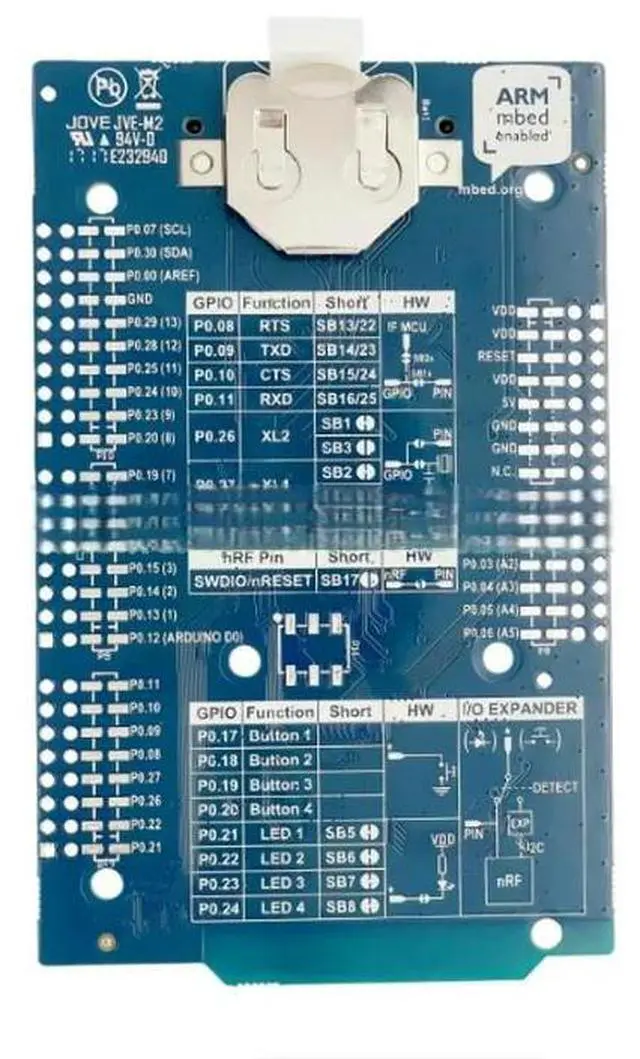 Alt view image 2 of 3 - nRF51-DK Bluetooth 4.0 development board nRF51422 nrf51822 PCA10028