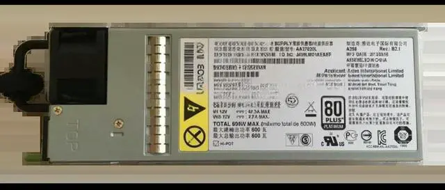 Main image of 1pcs AA27020L 7047410 7079395 7060951 600W Server Power Supply For Sun X3-2 Sun Fire X4170M3 Server Kit