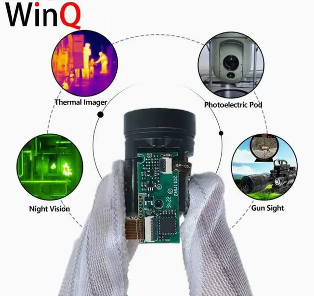 Alt view image 2 of 3 - 1000m 1550nm laser ranging module safety monitoring application TTL laser ranging telescope module