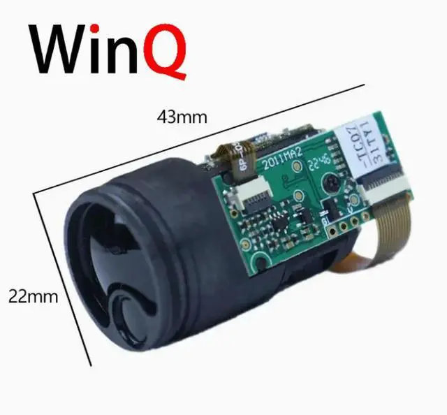 Main image of Pod measurement 1000 meter laser ranging telescope sensor UART eye safe laser ranging module