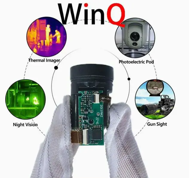 Alt view image 3 of 3 - Pod measurement 1000 meter laser ranging telescope sensor UART eye safe laser ranging module