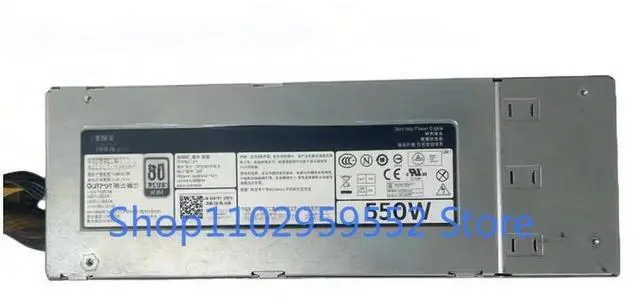 Main image of 1pcs For T320 T420 R520 Server Power Supply 02G4WR F550E-S0 550W Kit